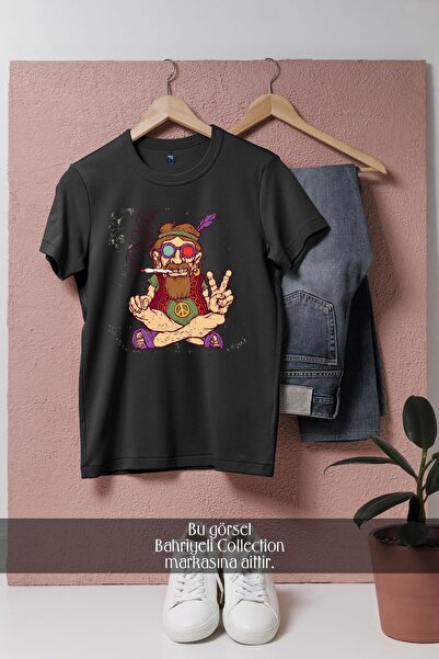 Bahriyeli Collection supradimensionat Adam, cu design comun, unisex tricou