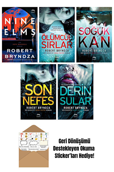 İthaki Yayınları Robert Bryndza 5 Kitap Seti