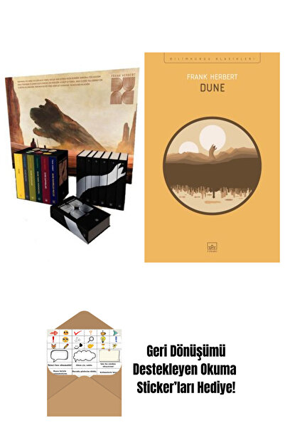 İthaki Yayınları Dune Serisi Kutu Set (6 Kitap – Ciltli) + Dune