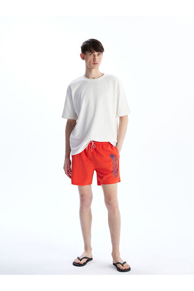 LC Waikiki Ανδρικό σορτς κολύμβησης με κοντό εμπριμέ