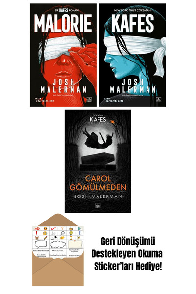 İthaki Yayınları Malorie: Bir Kafes Romanı + Kafes – Sakın Gözlerini Açma + C...