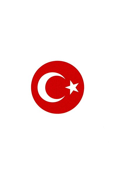 BsElektronik Türk Bayrağı Sticker Ön veya Arka Cam İçin Tasarlanmış Arma Stic...