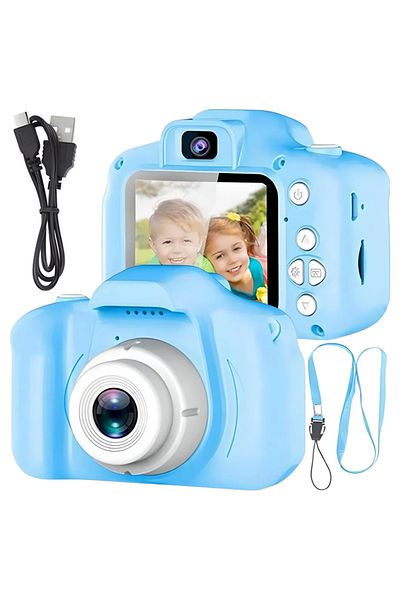 OEM Kids Camera, Dual-Camera, 8MP, 1080P, Shockproof, Blue