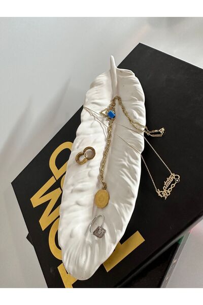 DEKORANLA El yapımı beton takı düzenleyici, şık ve modern dekoratif tasarım