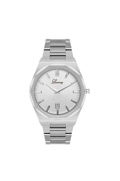 Luxure Men's watch in silver color made of steel
