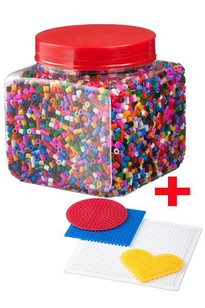 IKEA Beads, 600g + 4-piece bead forming set