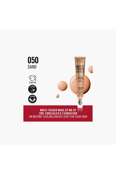 Rimmel Rimmel Multi-Tasker Wake Me Up Concealer and Foundation - 20 ml