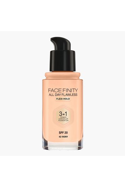 Max Factor ماكس فاكتور فيس فينيتي أول داي فلوليس 3 في 1 كريم أساس - 30 مل