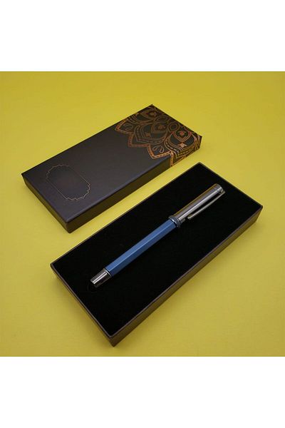 MBB ETİCARET Navy Blue Roller Metal Pen