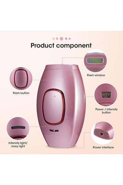 Generic IPL Laser Hair Removal Device Women's Body Hair Epilator