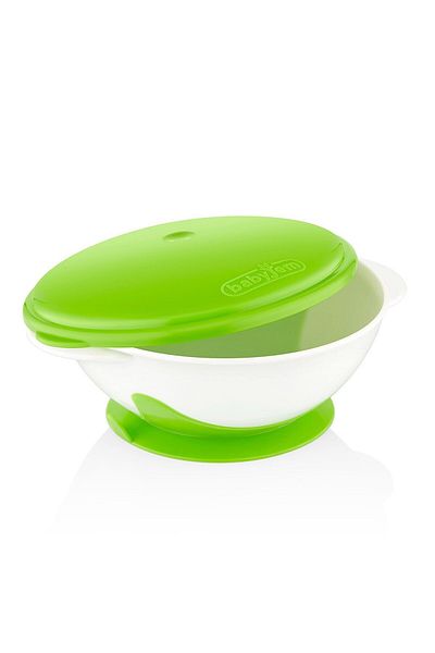 MBB ETİCARET Babyjem Vacuum Food Plate 565 Blue