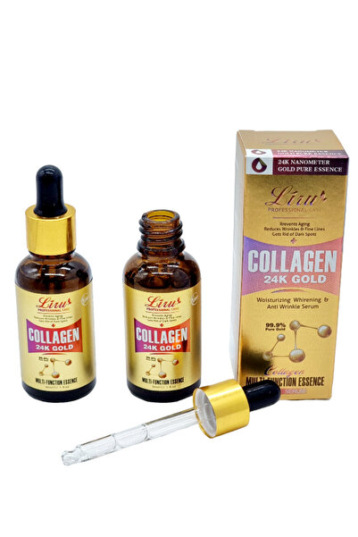 OEM Facial Serum with Collagen and 24K Gold – LIRU