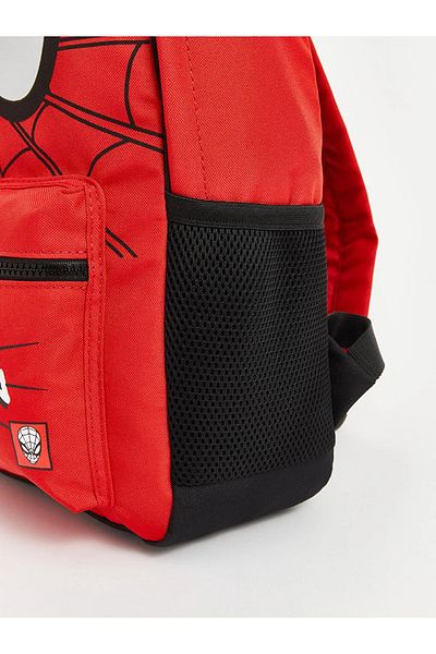 LC Waikiki Lcw Accessories Red Spider-Man Printed Boys School Bag