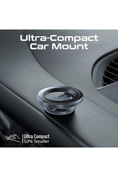 Promate Magnetic Car Holder MagHoop-HG (Black)
