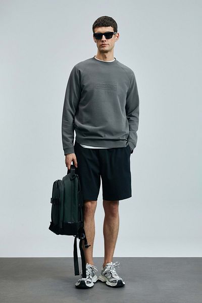 Lufian 111050042 Moon Men's Shorts Black