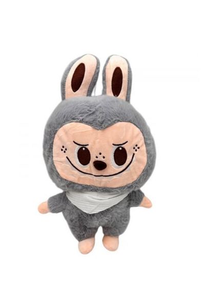 BaoBao Large plush toy with long ears and funny expression, 36 cm, BaoBao