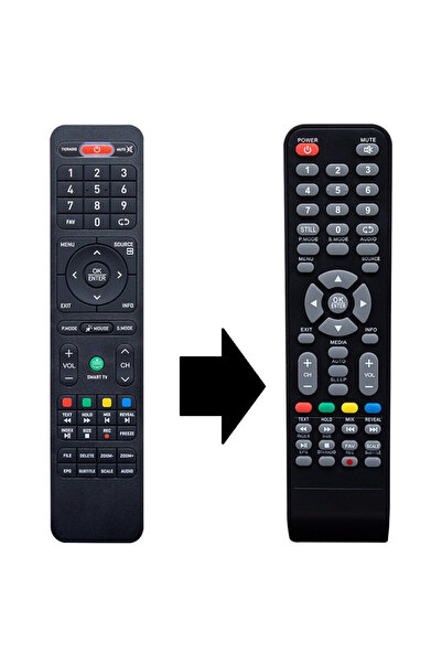 ONVO Android Smart LED TV Kumandası – Eşdeğer