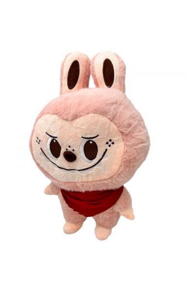 BaoBao Labubu de plus mare cu urechi lungi si expresie amuzanta – jucarie moale pentru copii, 36 cm, BaoBao