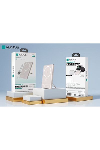 ADMOS ADMOS Magnetic Power Bank APB16 Ultra Slim 5000mAh