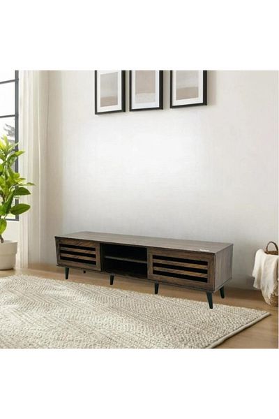 DEC26 Plasma TV table with an elegant and modern design, 160 cm