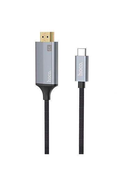 Hoco Adaptor Hoco UA13 HDMI to Type C 1.8m, Grey