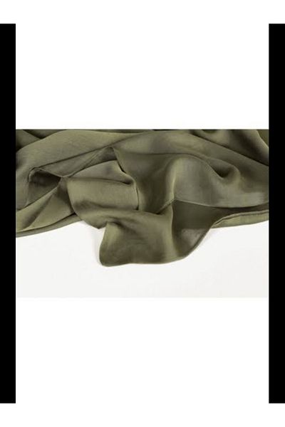 Aynur Janjan Trend Shiny Satin Textured Evening Dress Chiffon Sparkle Shawl 185 X 70