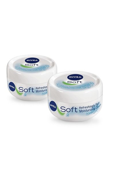 NIVEA Soft Moisturizing Cream Value Pack 2 x 100 ml