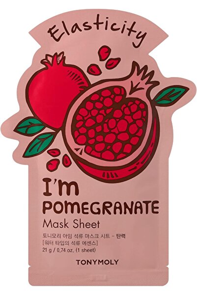 TONYMOLY Tonymoly I'M Pomegranate Elasticity Real Sheet Mask , 2 pieces