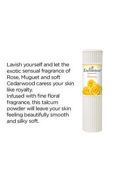 ENCHANTEUR Charming Talc Fragrance Powder 125 g
