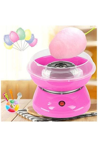Bonjour Deluxe Cotton Candy Maker with Adjustable Temperature Control, High-Efficiency Heating Element