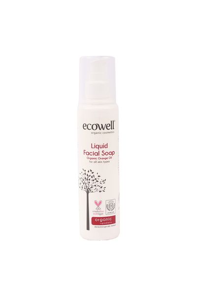 Ecowell Organic Orange Oil Liquid Facial Soap 200 ml