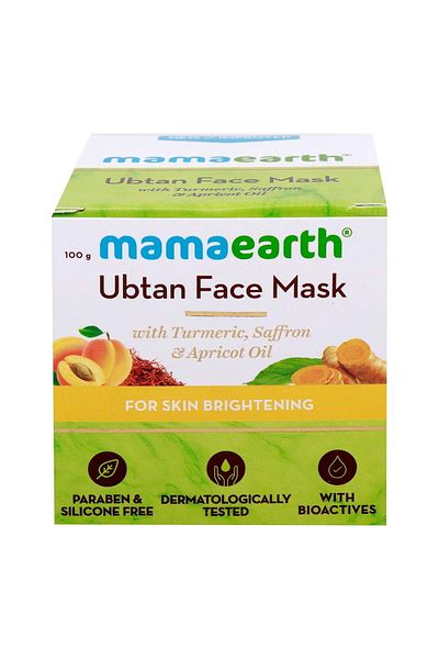 Mamaearth Ubtan Face Mask for Skin Lightening & Brightening 100 ml