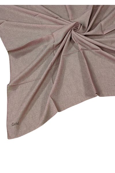 mim eşarp Eșarfă Enba din șifon de bumbac de culoare uni 100x100 cm – Design elegant și ușor