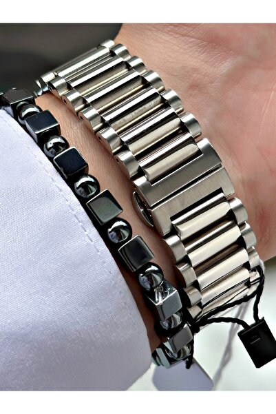 Bentini Men's Wrist Watch - Automatic Mechanism, Calendar, Steel Case & Band, Waterproof, 2 Year Warranty