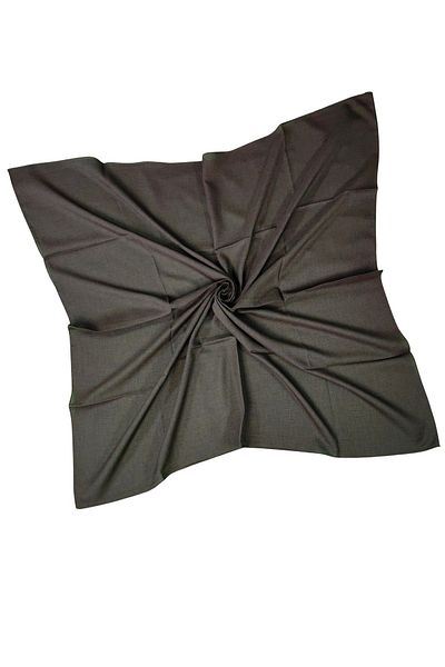 mim eşarp Eșarfă Enba din șifon de bumbac de culoare uni 100x100 cm – Design elegant și ușor
