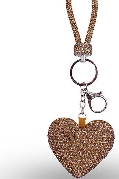 basic basic Breloc heart keychain