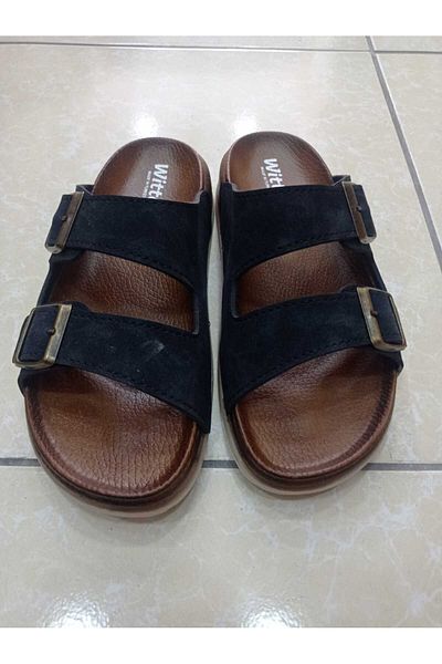 waykon Witta Slippers Orthopedic Daily Non-Slip Sole Soft Fence Double Buckle Home Out Slippers