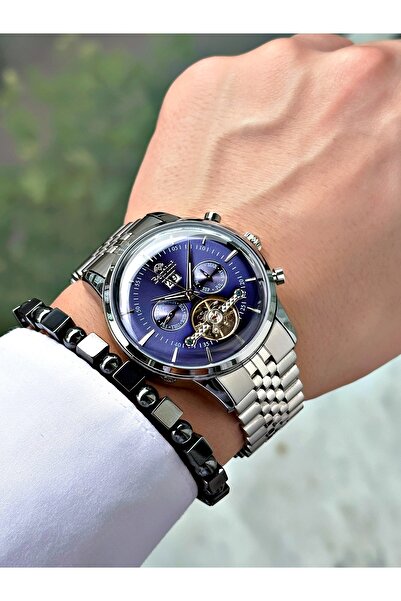 Bentini Men's Wrist Watch with Automatic Machine Function