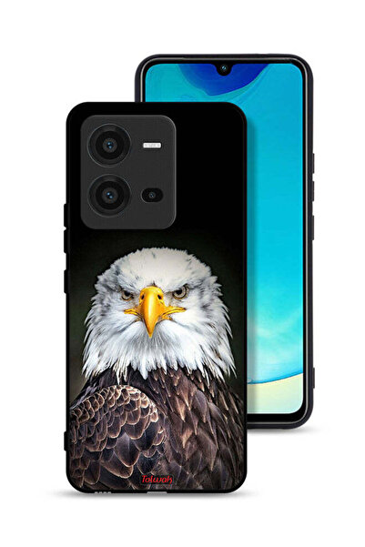 Tolwak غطاء حماية لهاتف Vivo V25 5G بتصميم النسر
