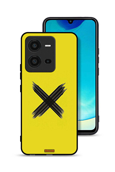 Tolwak Vivo V25 5G Protective Case Cover X Pattern