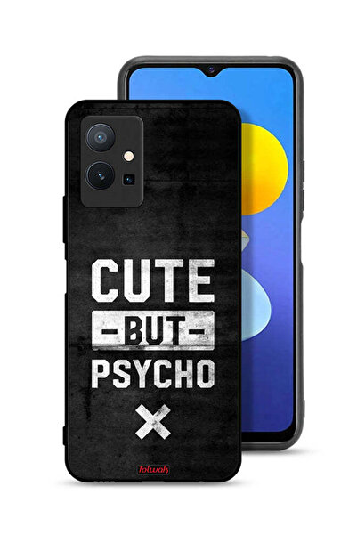 Tolwak Vivo Y75 5G Protective Case Cover Cute But Psycho