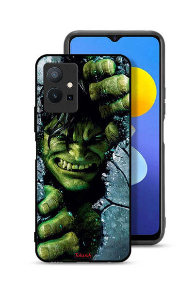 Tolwak غطاء حماية Vivo T1 5G بتصميم هالك المذهل