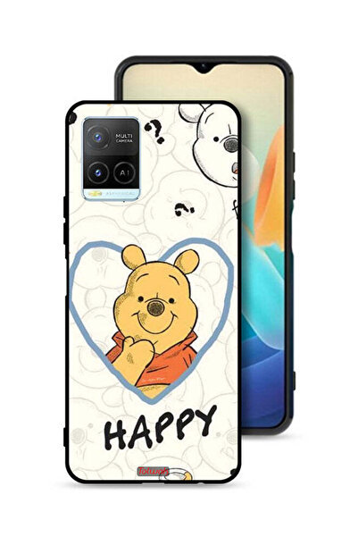 Tolwak غطاء حماية لهاتف Vivo Y21 - دب باباي