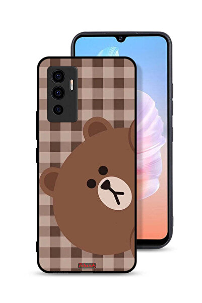 Tolwak غطاء حماية لهاتف Vivo S10e 5G على شكل دب