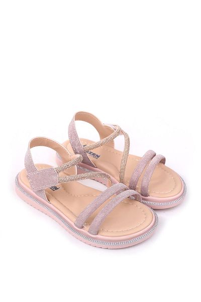 Papuçsepeti Shoe Basket Arzn 4832 Girls' Orthopedic Comfortable Sole Sandals