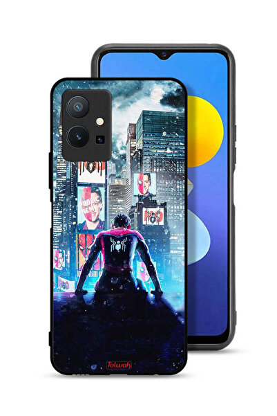 Tolwak غطاء حماية لجهاز Vivo Y75 5G بتصميم سبايدر مان