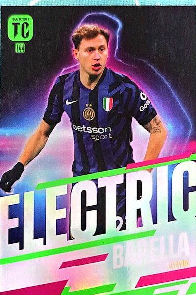 Panini Top Class Electric Barella Football Player Card