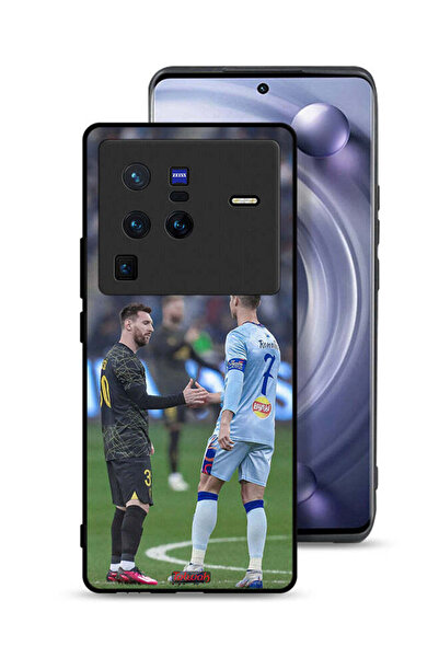 Tolwak غطاء حماية فيفو X80 برو لميسي ورونالدو