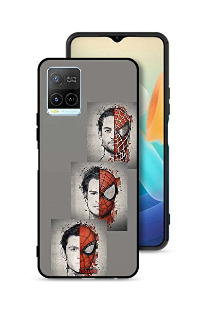 Tolwak غطاء حماية Vivo Y21 بتصميم سبايدر مان