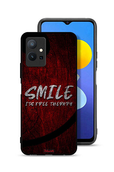 Tolwak Vivo Y75 5G Protective Case Cover Smile Its Free Therapy